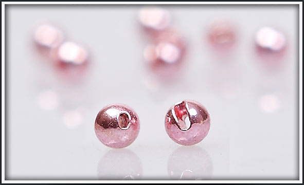 100 Billes En Laiton 2,8 Mm - Pour Montage De Mouches De Pêche - Poids 0,06 G, Compatible Hameçons 12 à 16